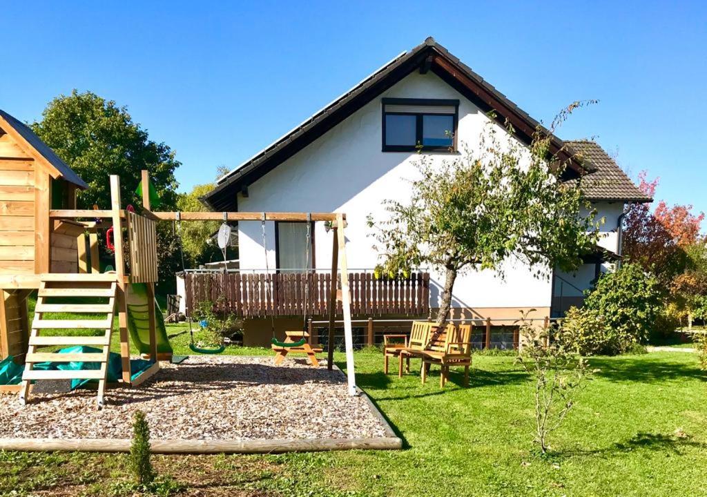 Ferienapartment Laufen An Der Eyach Albstadt Bagian luar foto